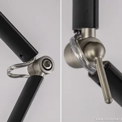 Verstelbare plafondlamp met stoffen kap></noscript>Straluma Best