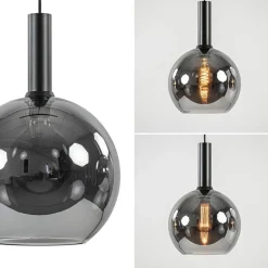 Videlamp 6L zwart + titanium glas mix><noscript><img width=