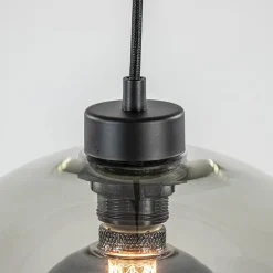 Videlamp zwart 5-lichts smoke glas><noscript><img width=