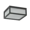 Vierkante buitenlamp dark grey plafond/wand>Straluma Sale