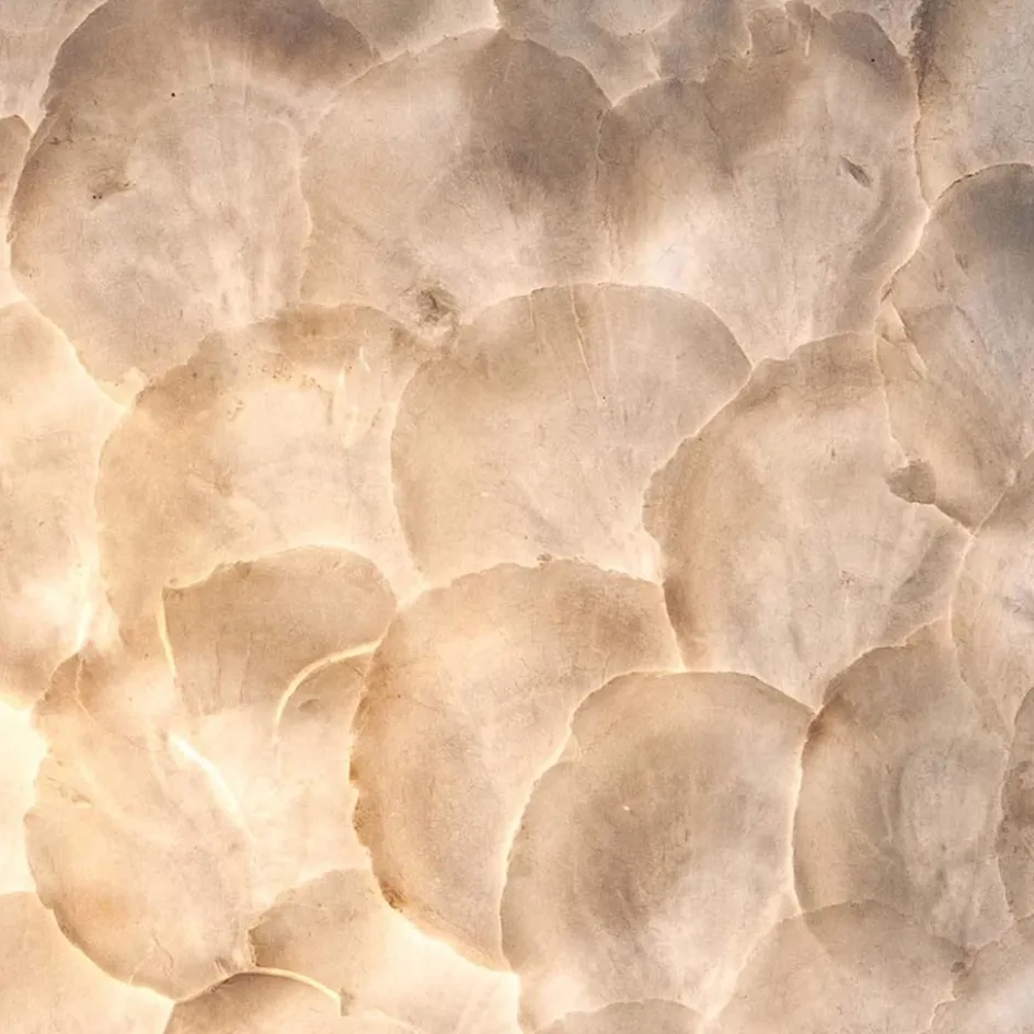 Vloerlamp 200 cm cilinder creme schelpen>Straluma Outlet