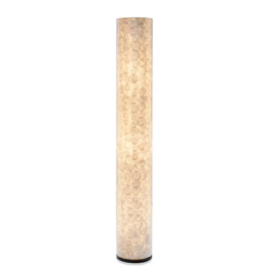 Vloerlamp 200 cm cilinder creme schelpen>Straluma Outlet