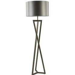 Vloerlamp Atrani platinum excl. kap>Straluma Sale