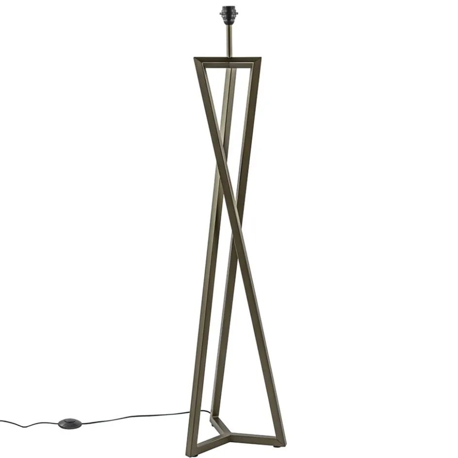 Vloerlamp Atrani platinum excl. kap>Straluma Sale