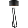 Vloerlamp Calitri zwart EXCL. KAP>Straluma Hot