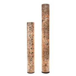 Vloerlamp Coin schelpen cilinder gold><noscript><img width=