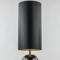 Vloerlamp hotel chic zwart met kap zwart/goud></noscript>Straluma Hot