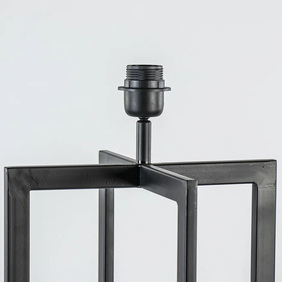 Vloerlamp Mace frame zwart exclusief kap>Straluma Best