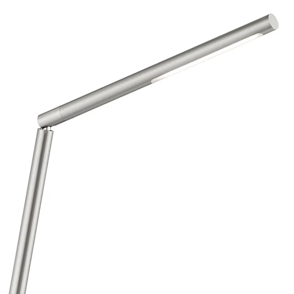 Vloerlamp mat nikkel LED verstelbaar>Straluma New