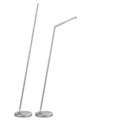 Vloerlamp mat nikkel LED verstelbaar><noscript><img width=