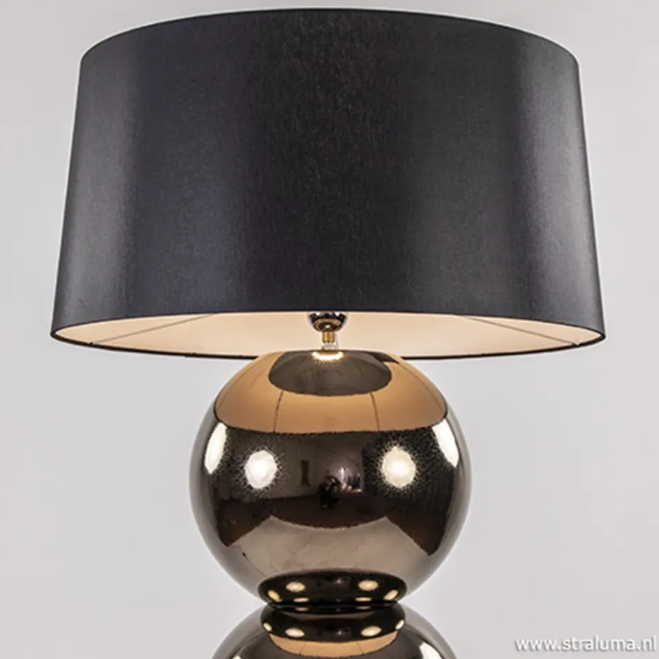 Vloerlamp Maxi brons EXCL. KAP>Straluma