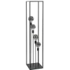 Vloerlamp open frame zwart 4-lichts>Straluma Online