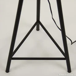 Vloerlamp oud-brons zwart kooi><noscript><img width=