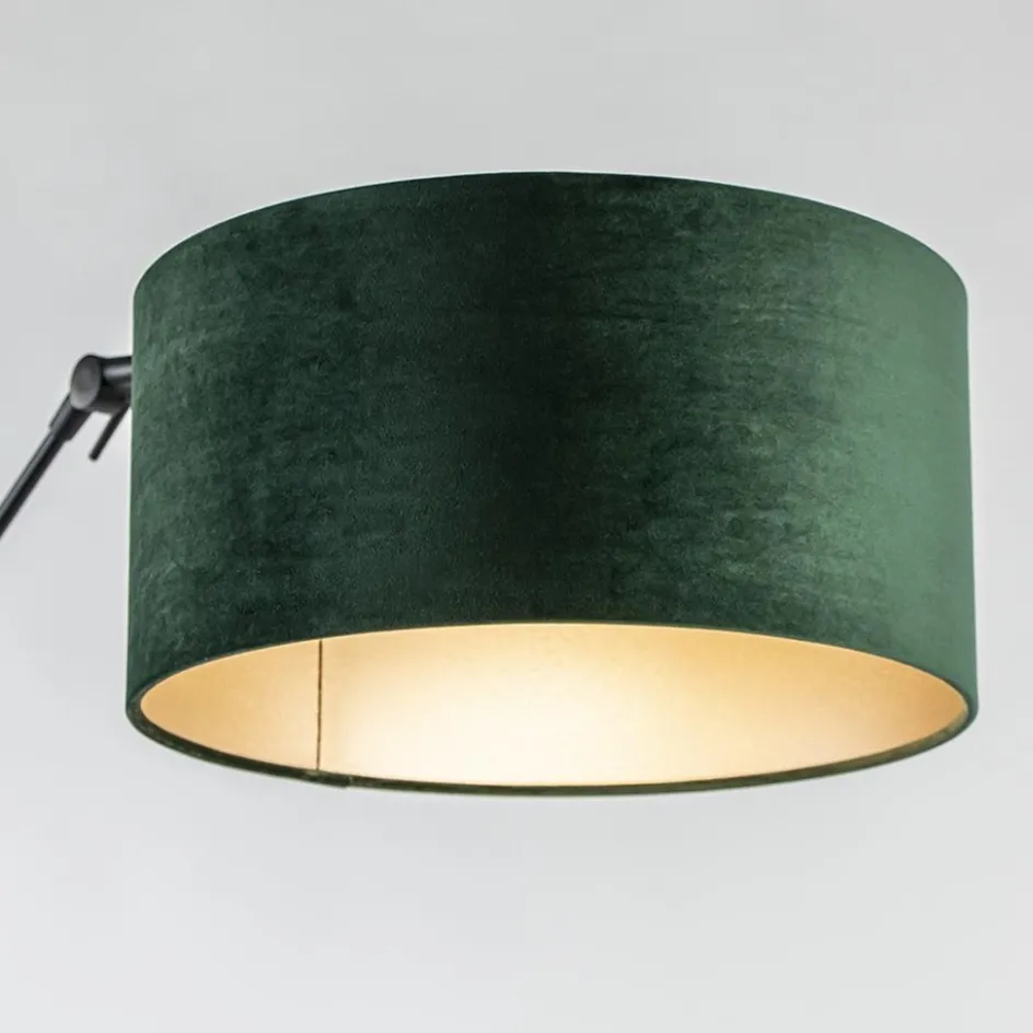 Vloerlamp Prestige Chic zwart/kap groen>Straluma Sale