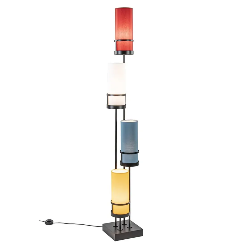 Vloerlamp Sixtyfour 4l multicolor>Straluma Hot