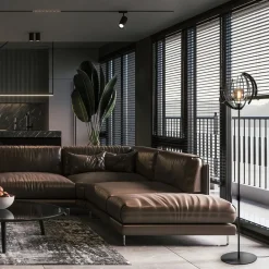 Vloerlamp Terra 175 cm zwart><noscript><img width=