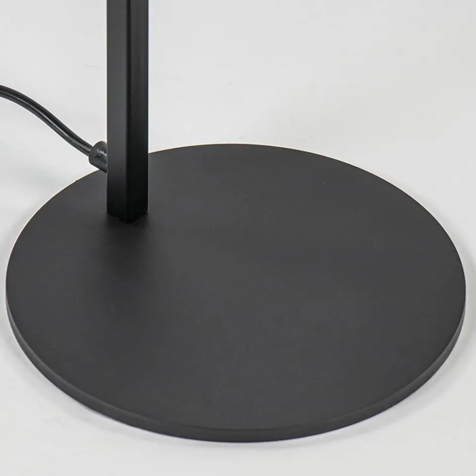 Vloerlamp Tube zwart basic met verstelbare pendel>Straluma Best