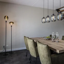 Vloerlamp Tube zwart 136cm excl. lichtbron></noscript>Straluma Best