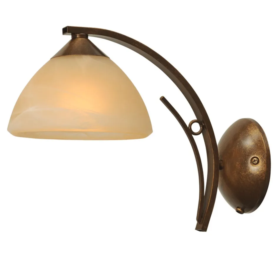 Wandlamp Bolzano smeedijzer brons>Straluma Outlet
