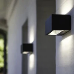 Wandlamp breed up+down antraciet IP54></noscript>Straluma New