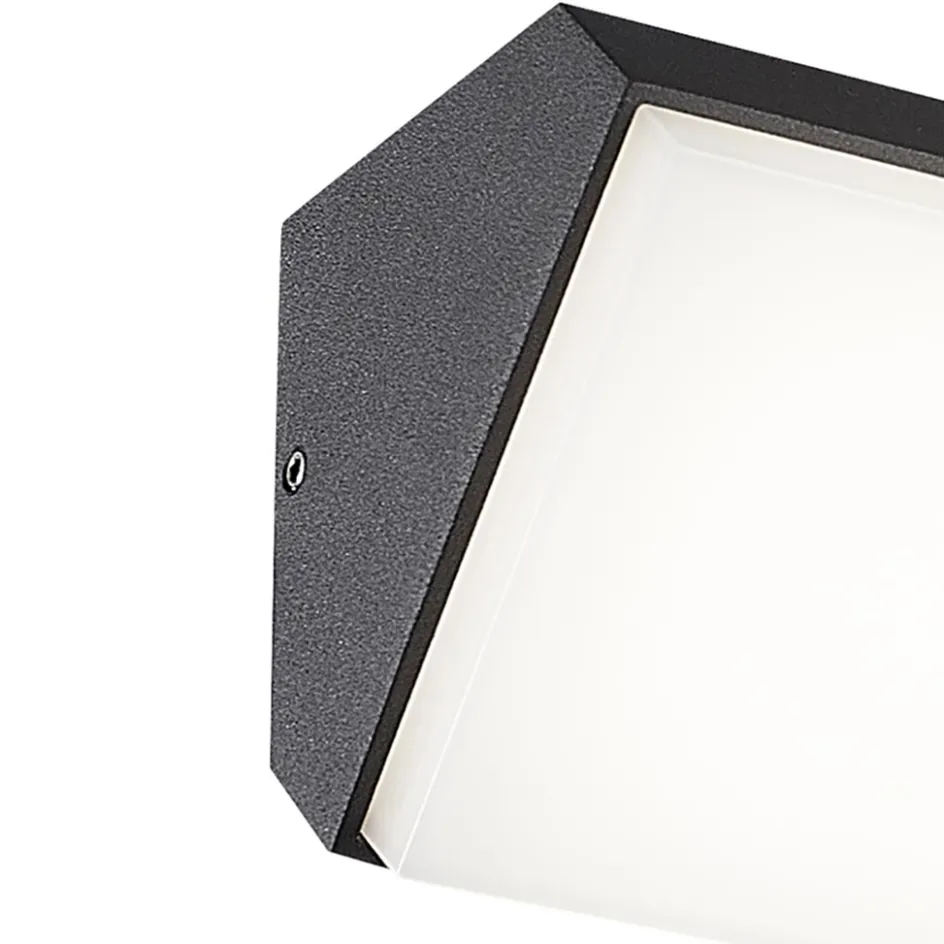 Wandlamp buiten antraciet>Straluma