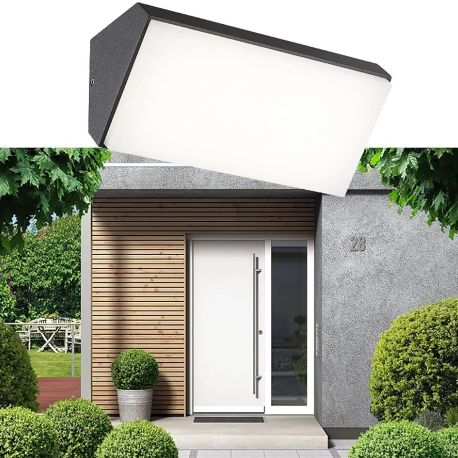 Wandlamp buiten antraciet>Straluma