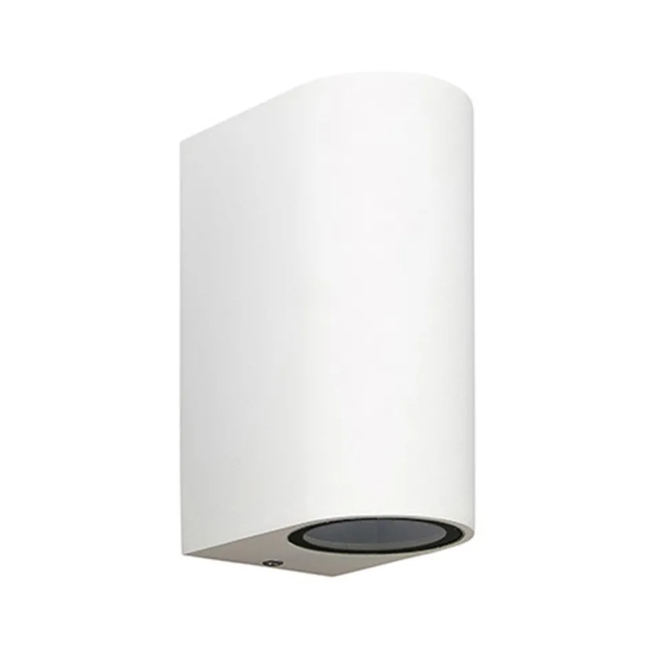 Wandlamp buiten up+down wit IP54>Straluma New