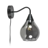 Wandlamp Cambio zwart + smoke glas>Straluma Hot