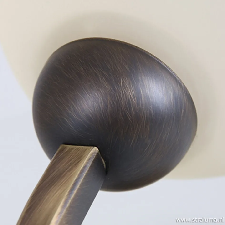 Wandlamp Capri brons/Glas>Straluma Sale