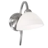 Wandlamp Capri staal/glas slaapkamer>Straluma Sale