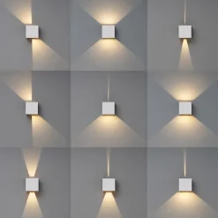 Wandlamp Davos XL wit IP65></noscript>Straluma Clearance