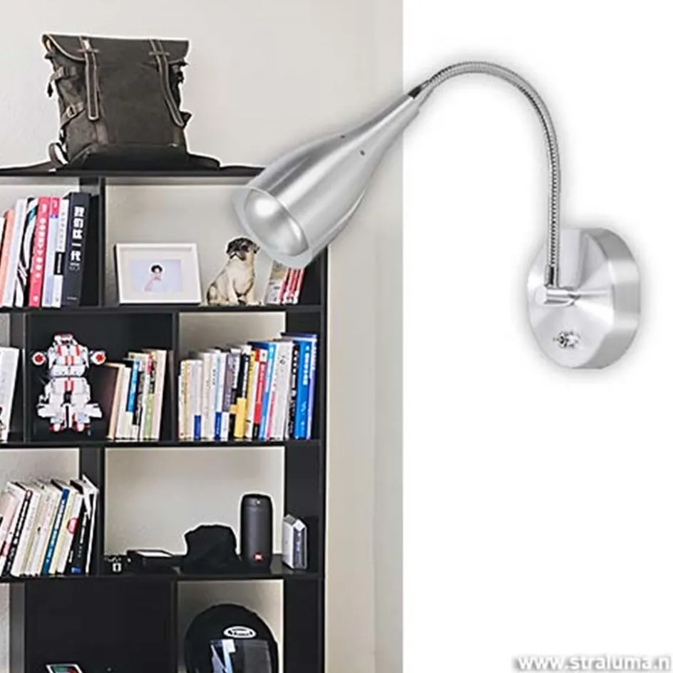 Wandlamp Elite aluminium strak modern>Straluma New