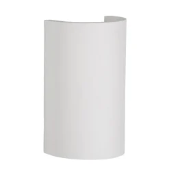 Wandlamp gips halve koker G9>Straluma Hot