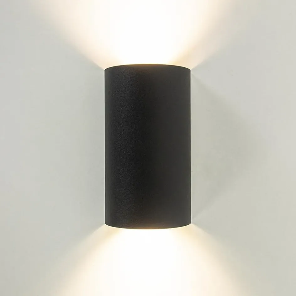 Wandlamp Hera afgerond zwart>Straluma Online