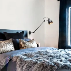 Wandlamp industrieel verstelbare arm zwart><noscript><img width=