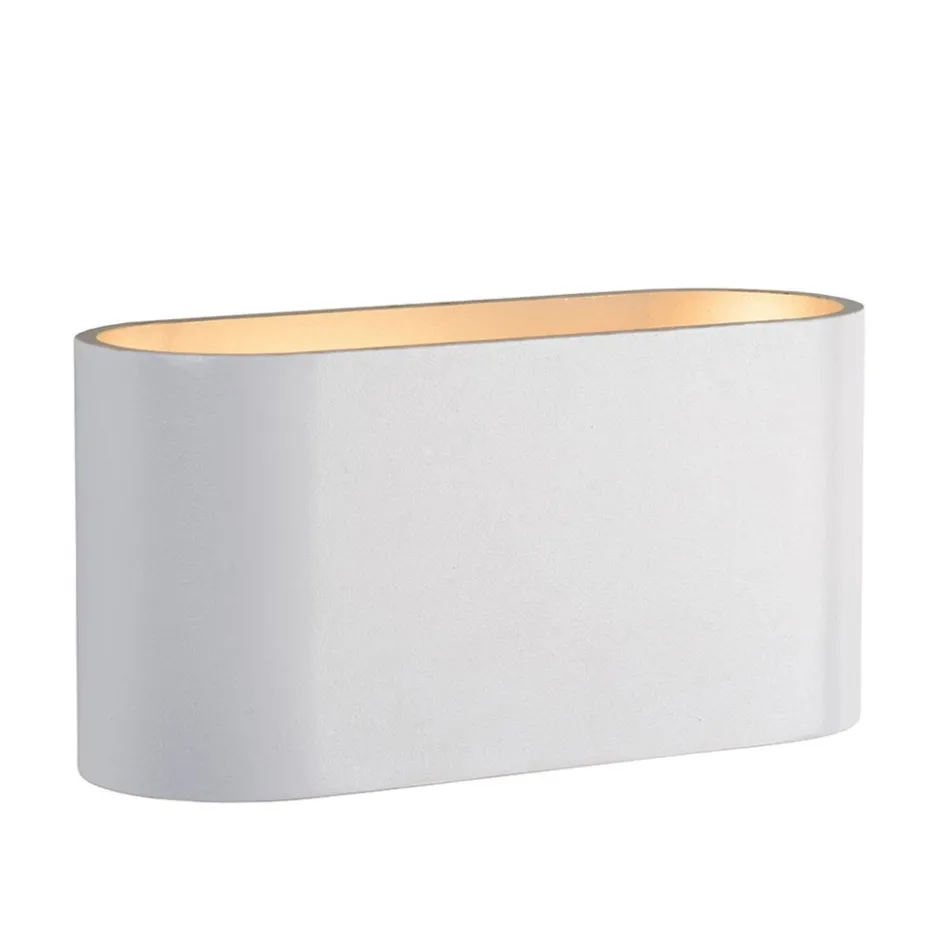 Wandlamp klein ovaal wit>Straluma Clearance