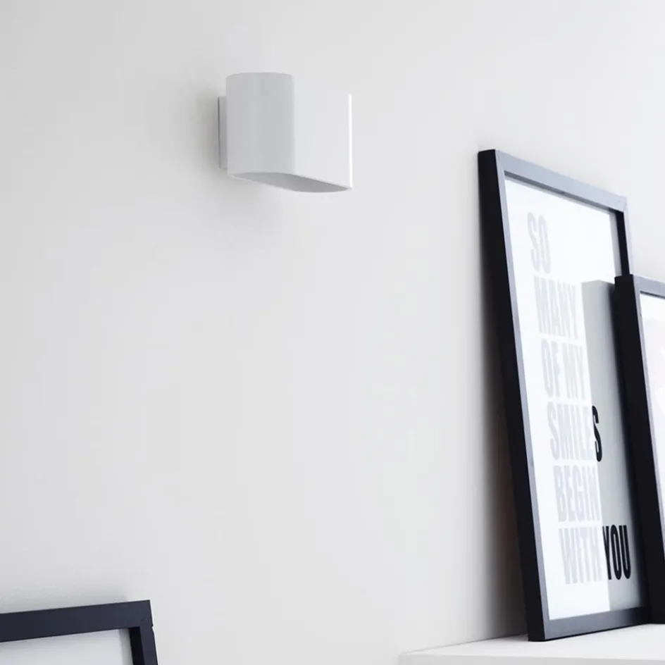 Wandlamp klein ovaal wit>Straluma Clearance