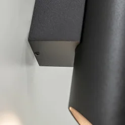 Wandlamp koker smal up+down zwart><noscript><img width=