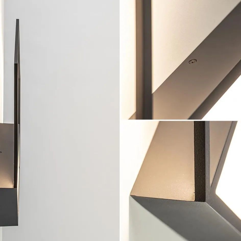 Wandlamp Kubick XL zwart 3000K>Straluma Best