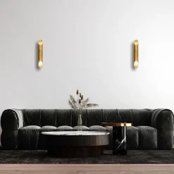 Wandlamp Mack ambachtelijk brons></noscript>Straluma Hot