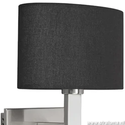 Wandlamp New Oval kap zwart led><noscript><img width=