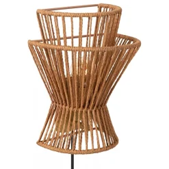 Wandlamp papier naturel met mat goud>Straluma Clearance