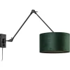 Wandlamp Prestige Chic zwart/kap groen>Straluma Sale