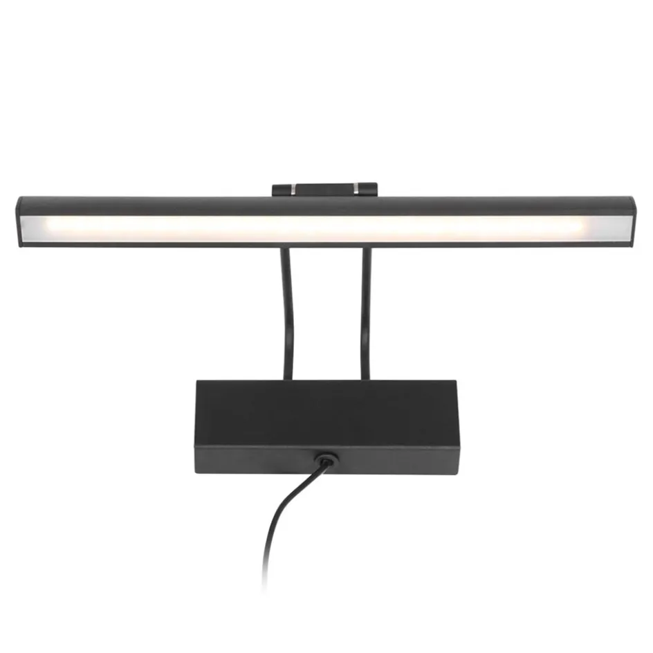 Wandlamp schilderij zwart inclusief dimbaar LED>Straluma Best