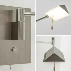 Wandlamp staal verstelbaar met dim to warm functie></noscript>Straluma Best