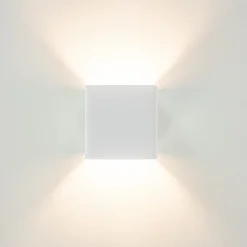 Wandlamp Stretto kubus wit><noscript><img width=