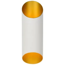 Wandlamp up+down cilinder wit/goud><noscript><img width=