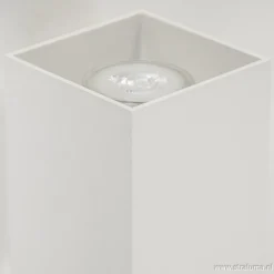 Wandlamp wit rechthoek up+down gu10></noscript>Straluma Online