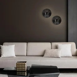 Wand/plafondlamp decoratief zwart></noscript>Straluma Outlet