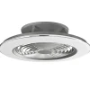 Zilveren ventilator met LED en bluetooth>Straluma Sale